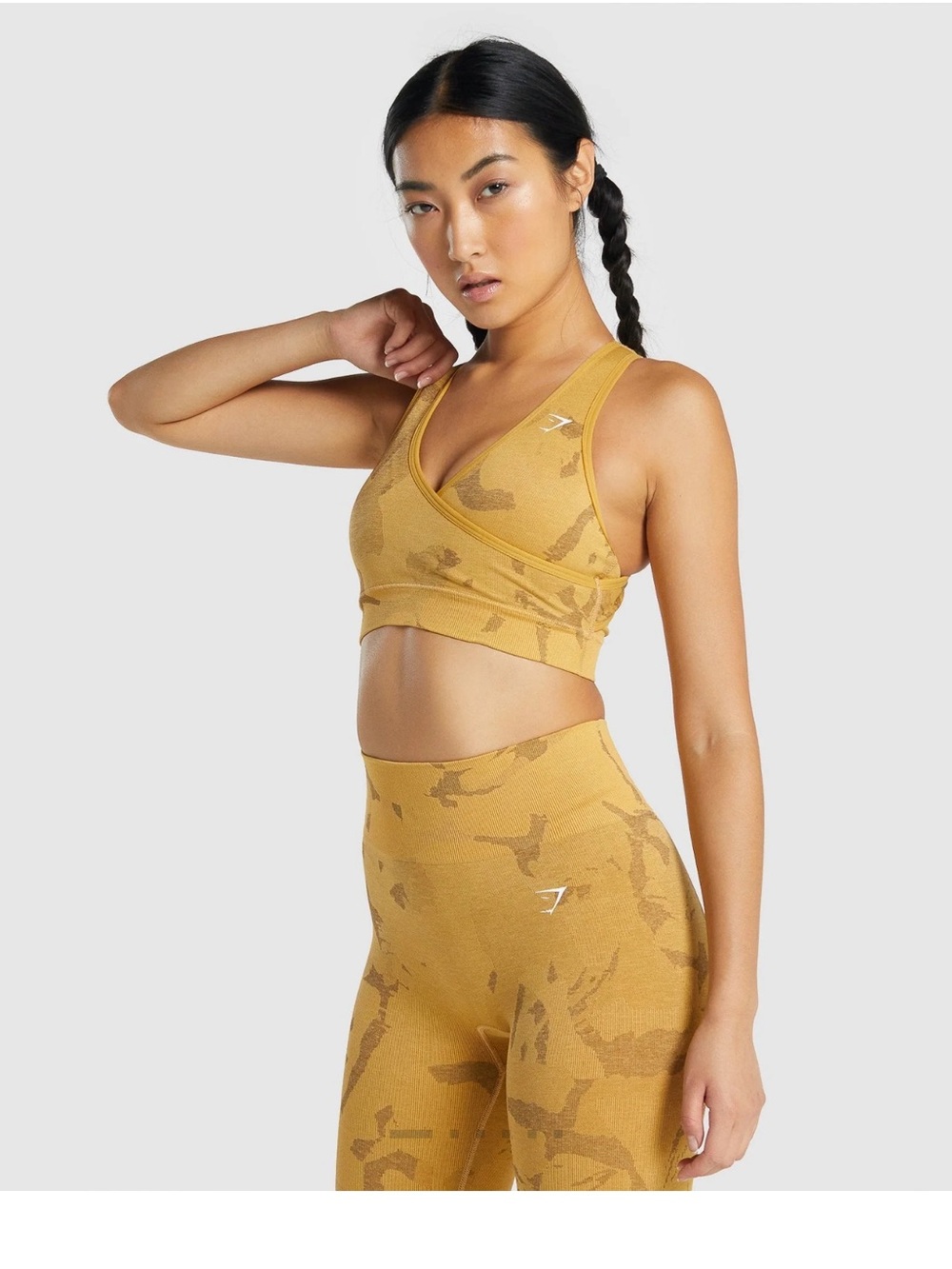 Gymshark Adapt seamless Sports Bra - savanna Yellow